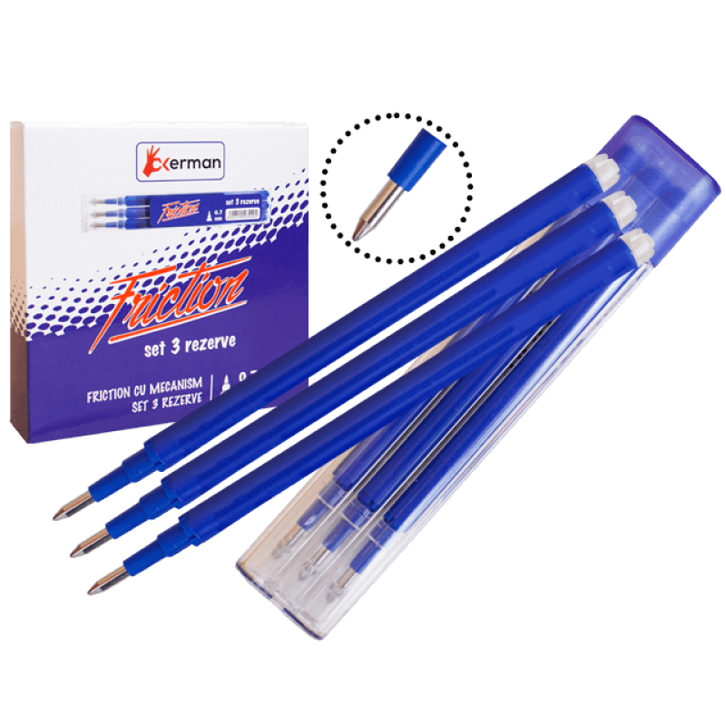 Set 3 rezerve tip friction 0.7 MM, Okeman